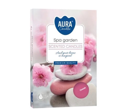 Ароматни чаени свещи - SPA градина, 6 бр. Р15-254