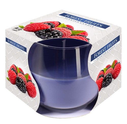 Ароматизирана свещ в чаша, ø8 x 7 cm - горски плодове SN71-13