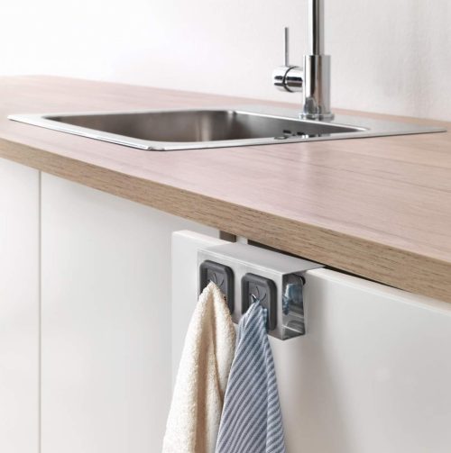 Двоен държач за кърпи Tidying Inox 10×5 см, модел 29.71.57