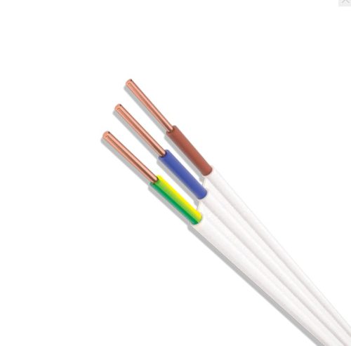 Кабел ПВВ-МБ1 (Мостов) 3x4.0 mm², за под мазилка