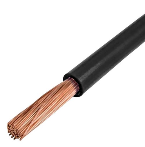 ъвкав силов проводник H07V-K 4.0 mm² ( 0.45/0.75kV), черен 1815-0161