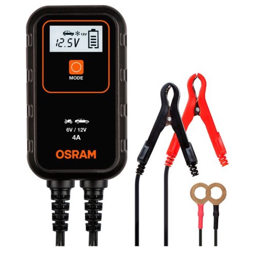 Автоматично зарядно за акумулатор OSRAM BatteryCharge 904, 6V/12V, 4A