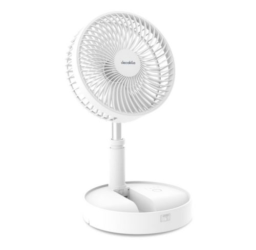 Мини сгъваем телескопичен вентилатор DECAKILA, USB, 5 W