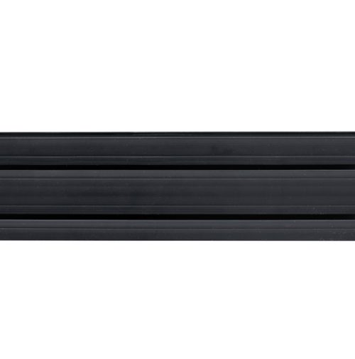 Пластмасов корниз двуканален 3.00м черен SN DECO