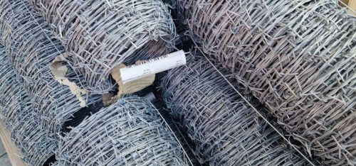 Бодлива тел за огради, поцинкована – Ø 1.8 мм, ролка 100 метра