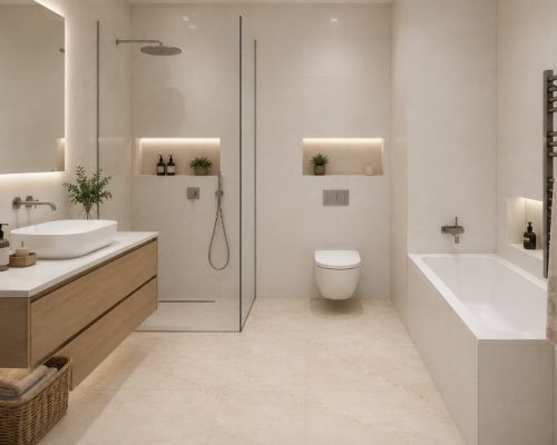 Гранитогрес IZIDA BUILD 1LB, 60x120 см, светлобежов, 1.44 м²/пакет