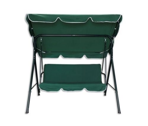 Градинска люлка MY GARDEN TLS001 Green, зелена с бял кант