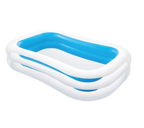 Intex Swim Center Детски Басейн 770л Надуваем 262x175x56см Синьо-Бяло