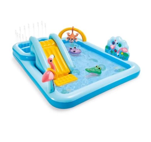 Надуваем център за игра Intex 57161NP Jungle Adventure 244x198x71см