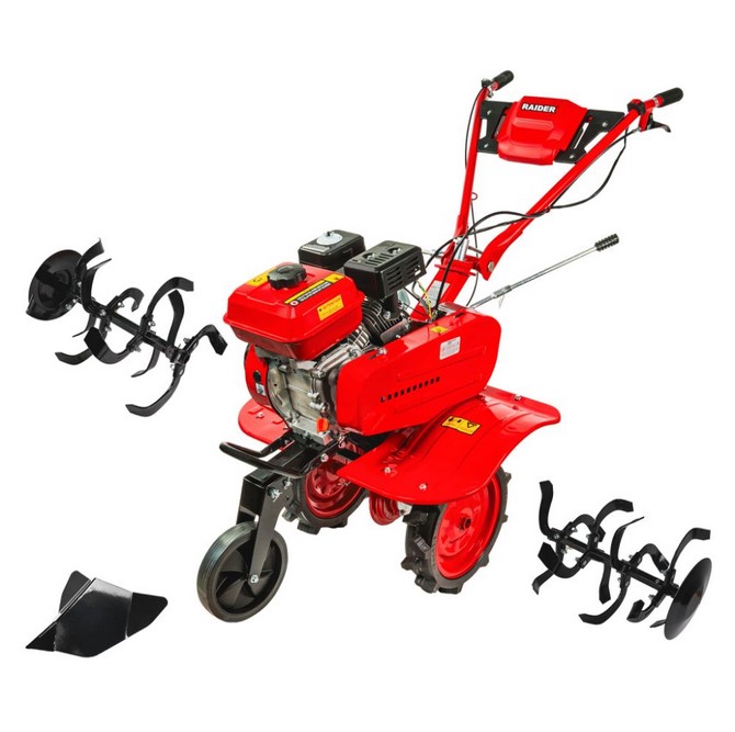 0000033429 Бензинова мотофреза Raider RD-WT14, 7 к.с., 30-120 см, 2+1 ск., с инвентар 14 076914
