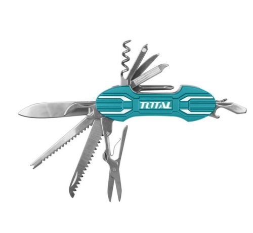 Мултифункционален сгъваем нож TOTAL THMFK0156, 15 функции