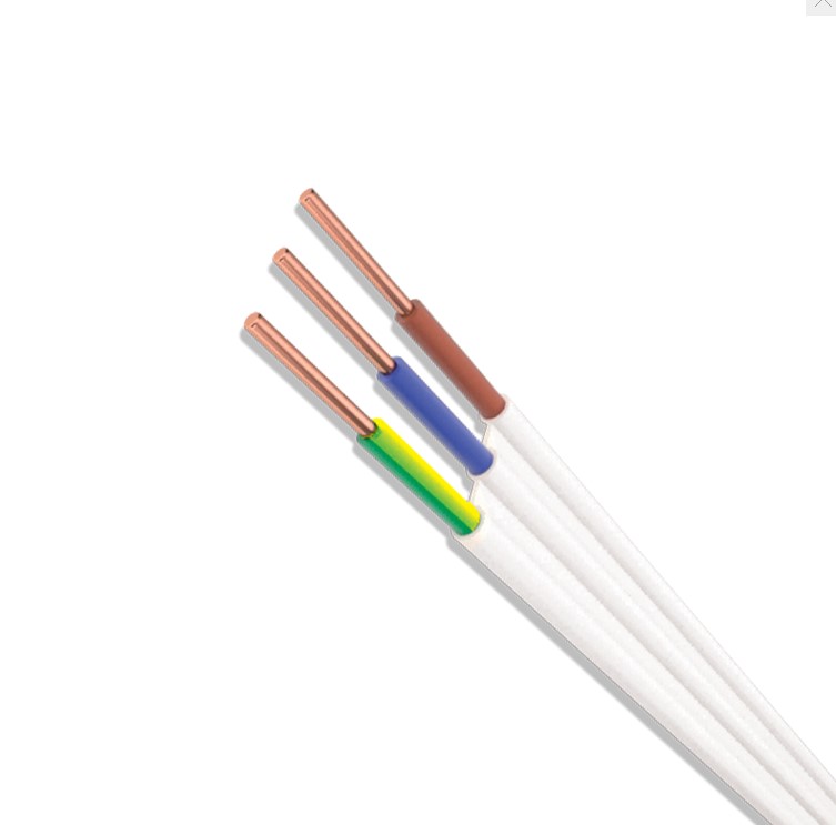 Кабел ПВВ-МБ1 (Мостов) 3x4.0 mm², за под мазилка