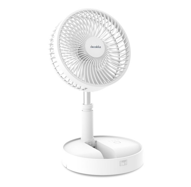 Мини сгъваем телескопичен вентилатор DECAKILA, USB, 5 W
