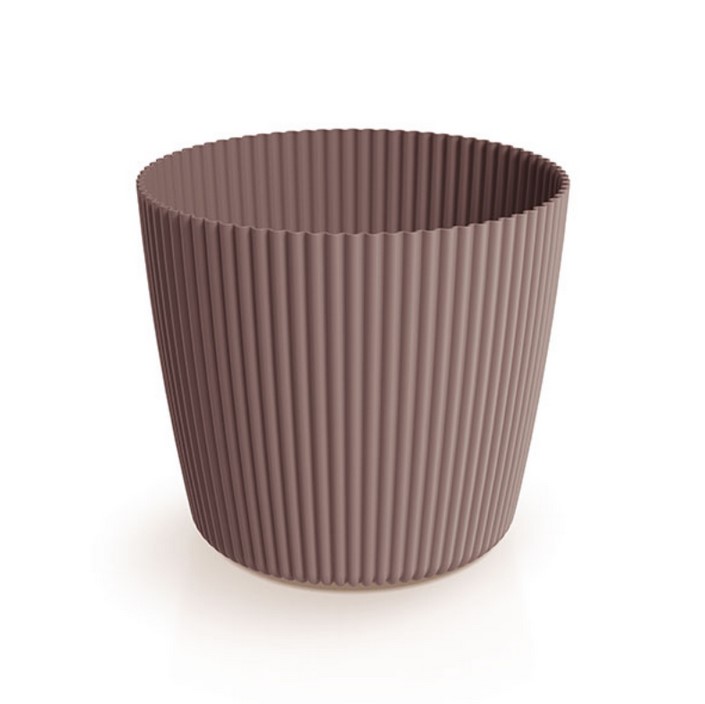 Саксия PVC Milly кръгла 4л марсала