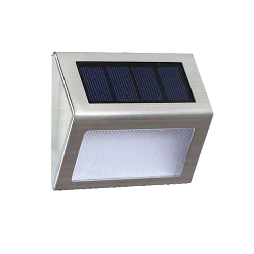 LED Соларна лампа за стъпала и стена, 0.1W, 9 lm, 6000K, IP44