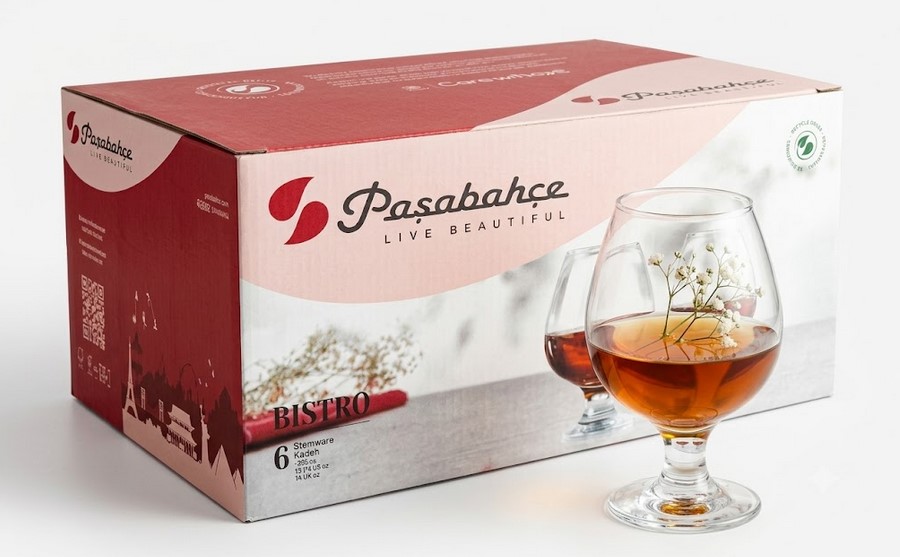 Чаши за коняк -395 мл Pasabahce Bistro 44188