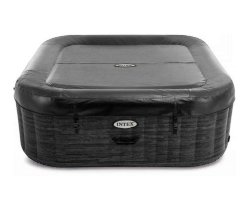 Надуваемо джакузи INTEX PureSpa Greystone Deluxe, 6 места, 196x196x71 см, 170 въздушни дюзи, WiFi управление