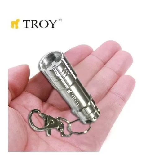 Ръчен фенер TROY T 28090, 133 мм, с батерии