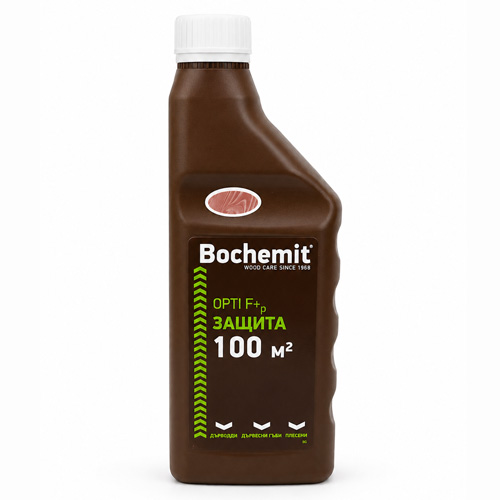 Импрегнант за дърво BOCHEMIT OPTIMAL - концентрат 1кг. /кафяв/