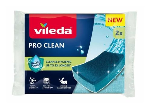 Vileda Pro Clean Кухненска гъба х 2 броя