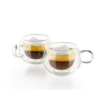 Чаша за еспресо с дръжка Luigi Ferrero Coffeina FR-8016 95ml, 2 броя