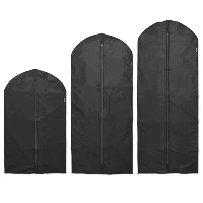 Комплект калъфи за дрехи Brabantia, размер M/L/XL, 60x100/135/150cm, Black 3 броя