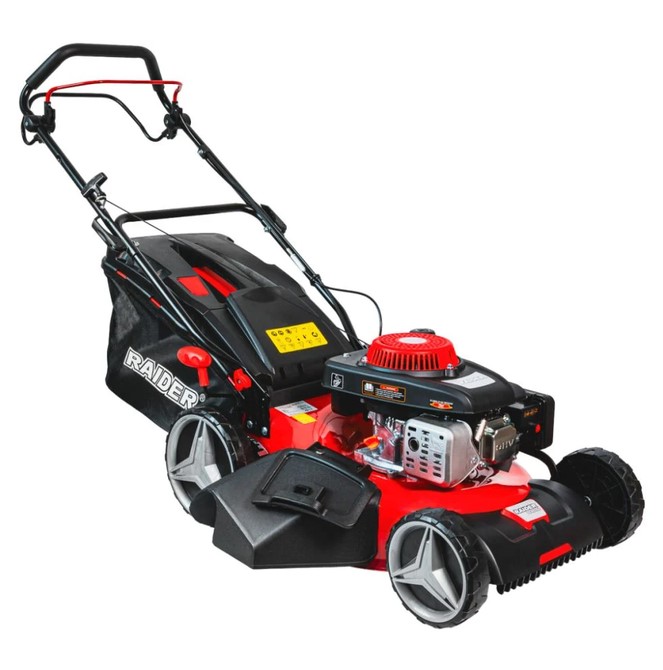 Бензинова самоходна косачка RAIDER RD-GLM23, 4 в 1, 6.6 к.с., 52 см, с мулчиране - Image 2