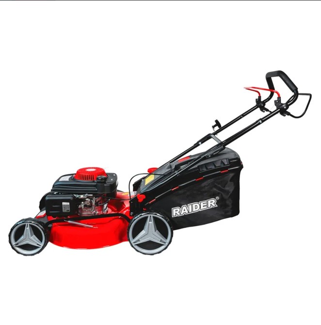 Бензинова самоходна косачка RAIDER RD-GLM23, 4 в 1, 6.6 к.с., 52 см, с мулчиране - Image 3
