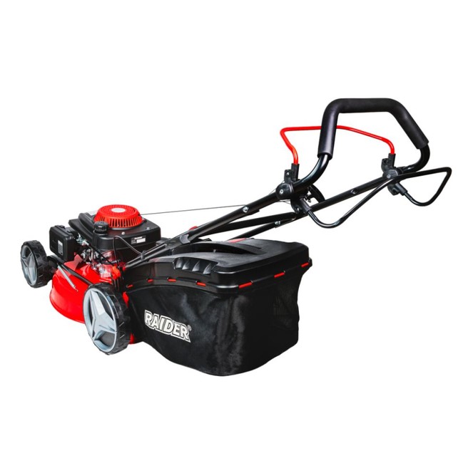 Бензинова самоходна косачка RAIDER RD-GLM23, 4 в 1, 6.6 к.с., 52 см, с мулчиране - Image 4
