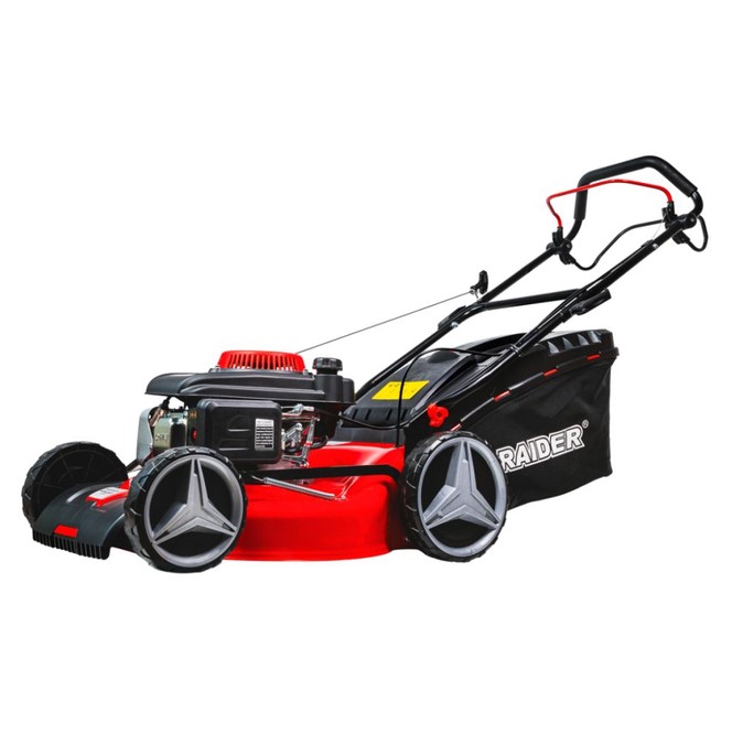 Бензинова самоходна косачка RAIDER RD-GLM23, 4 в 1, 6.6 к.с., 52 см, с мулчиране - Image 5