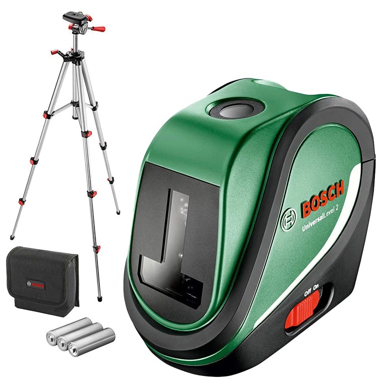 Линеен лазерен нивелир Bosch с 2 лъча с тринога 10 м, 0.5 мм/м, UniversalLevel 2 - Image 2