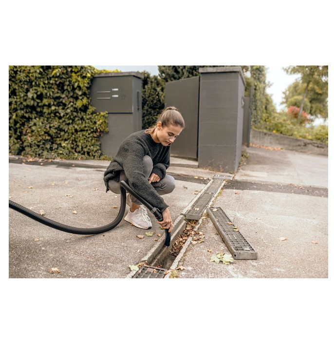 Прахосмукачка Karcher 1.628-270.0 WD 4 P V-20/5/22 сухо-мокро, 1000W, 20л резервоар, С щепсел за работа с електрически инструменти, Жълта - Image 3