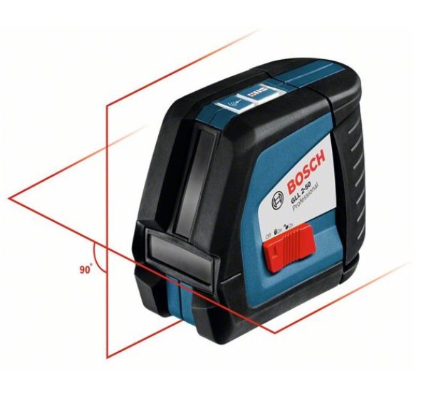 Линеен лазерен нивелир Bosch GLL 2-50 /статив BS 150, до 50 метра/