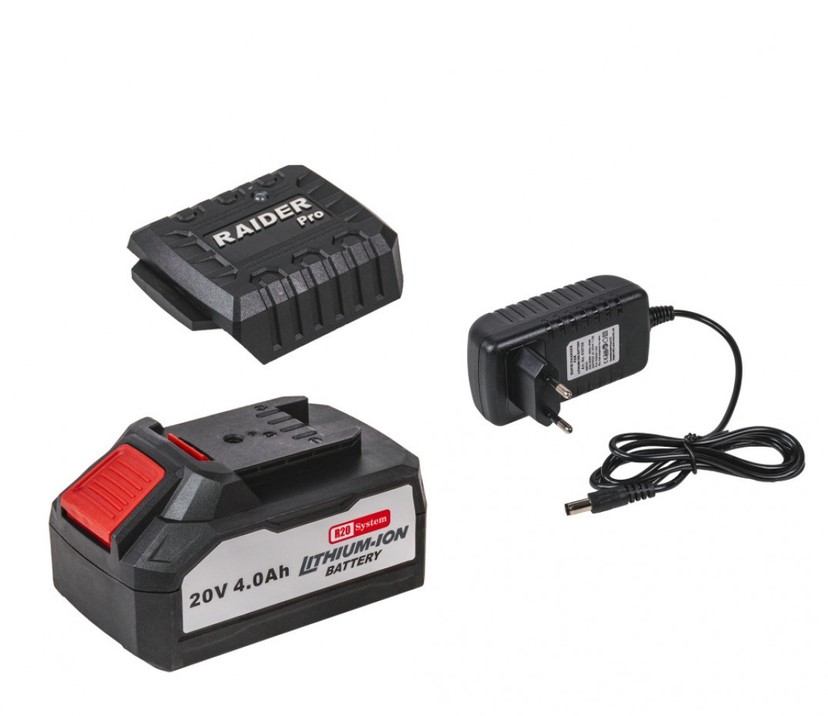 R20 Комплект 3 машини Raider R20 2Ah 4Ah + 4 RDP-BXS1 - Image 5