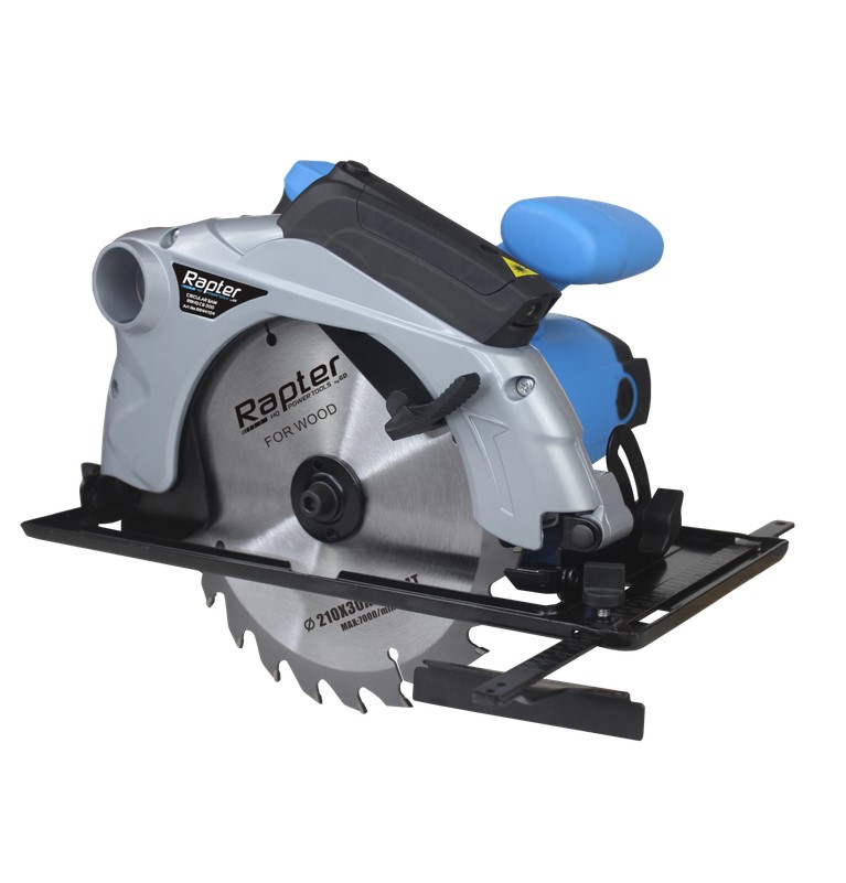 Циркуляр ръчен RAPTER RR44104, 1800 W, 210 мм, 24T, с лазер