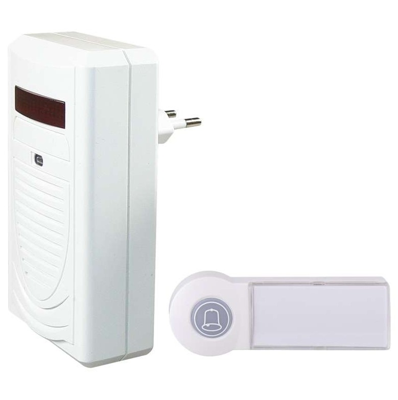 Безжичен звънец EMOS P5705 с обхват до 60 м и защита IP44