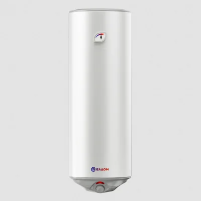 Вертикален електрически бойлер с два сухи нагревателя ELDOM Style Dry , 80 л, 2 × 1200 W, Ø387 мм