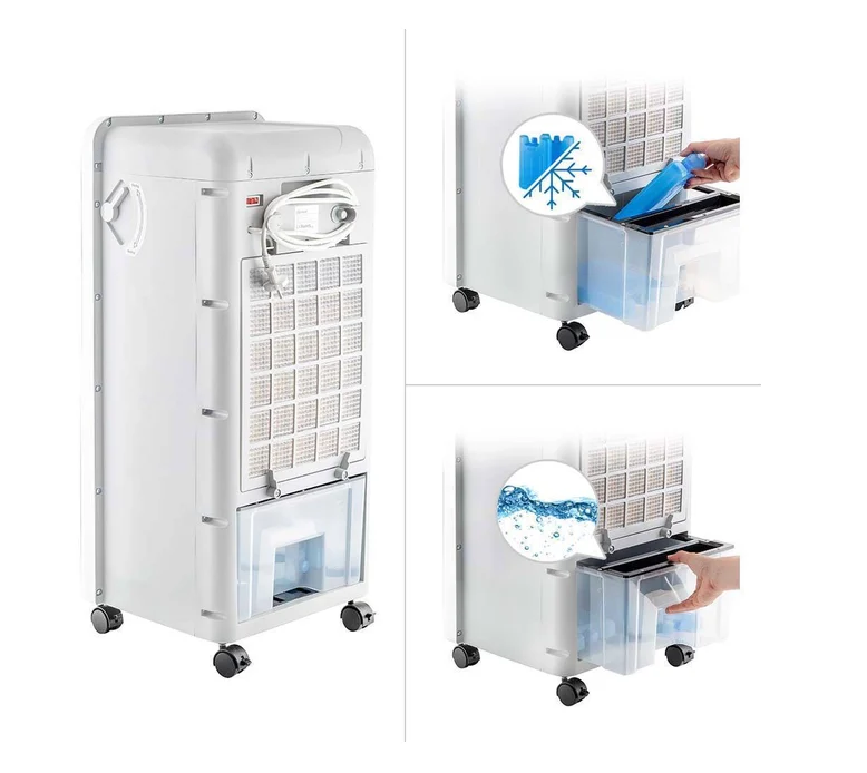 Мобилен охладител и отоплител 5 в 1 Diplomat DX-80CHRC, 2000 W, 12 л, модел 1005319 - Image 3
