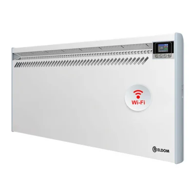 Конвектор ELDOM RH15NW Wi-Fi 1500W с електронен термостат, стенен, бял, до 18 м²