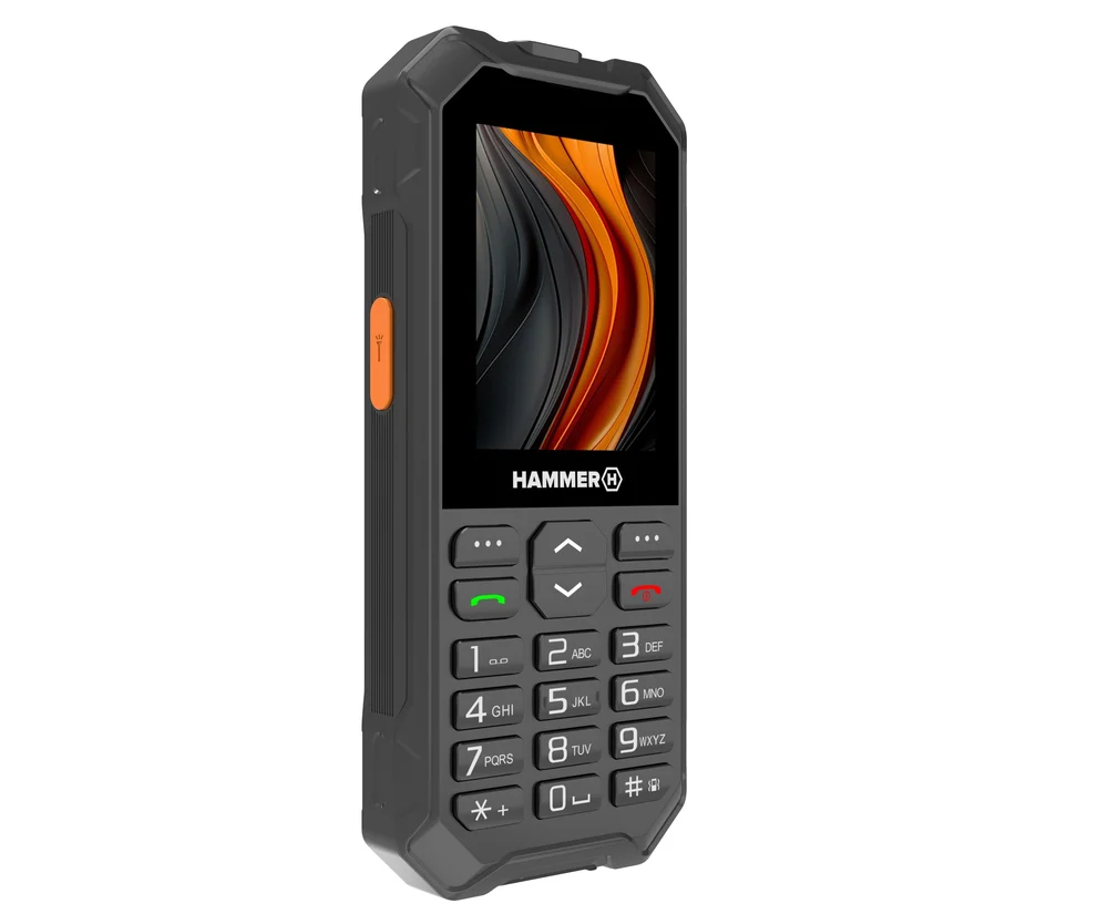 Телефон Hammer - 6 LTE, 2.4'', 48MB/128MB, черен - Image 2