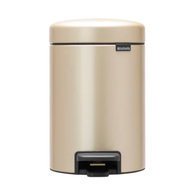 Кош за смет с педал 3л Brabantia NewIcon Champagne/Gold