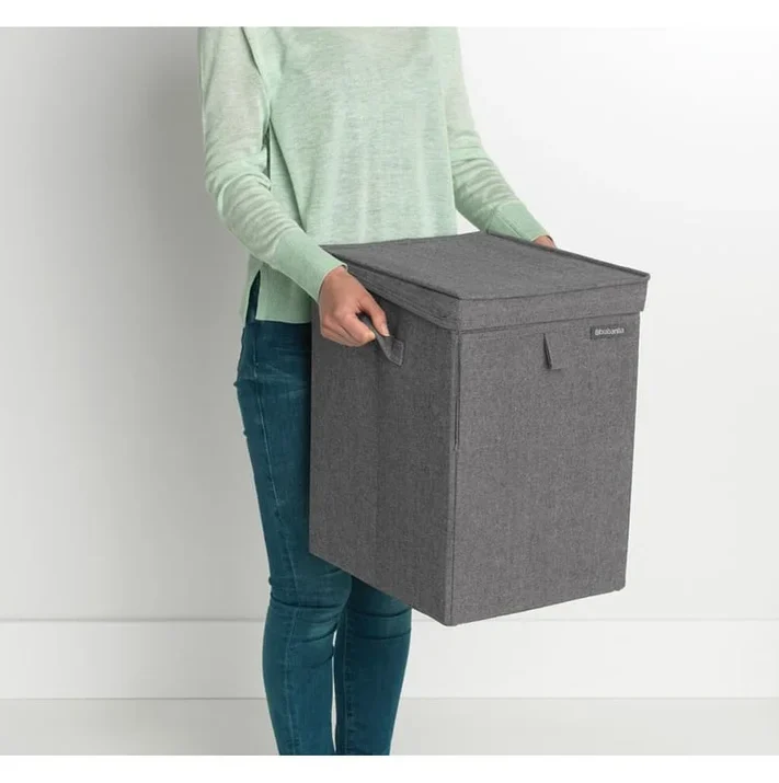 Кутия за пране Brabantia Stackable 35L, Pepper Black - Image 7