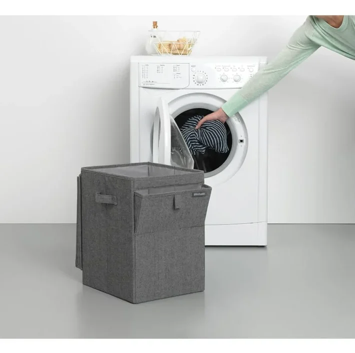 Кутия за пране Brabantia Stackable 35L, Pepper Black - Image 9