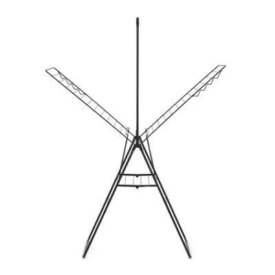 Сушилник за дрехи Brabantia Hangon, 25m, допълнителен прът, Matt Black