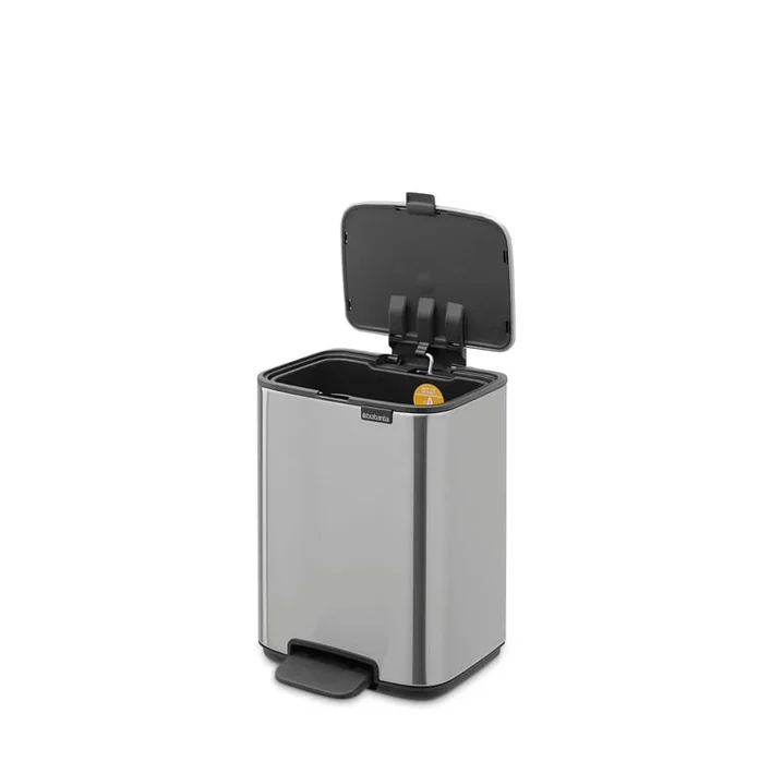 Кош за смет Brabantia Bo Pedal 4L, Matt Steel Fingerprint Proof - Image 2