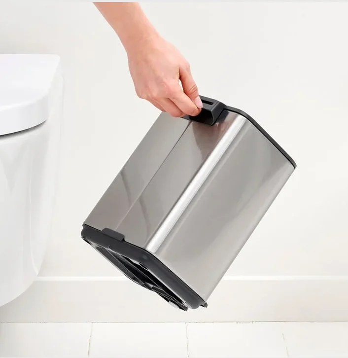 Кош за смет Brabantia Bo Pedal 4L, Matt Steel Fingerprint Proof - Image 5
