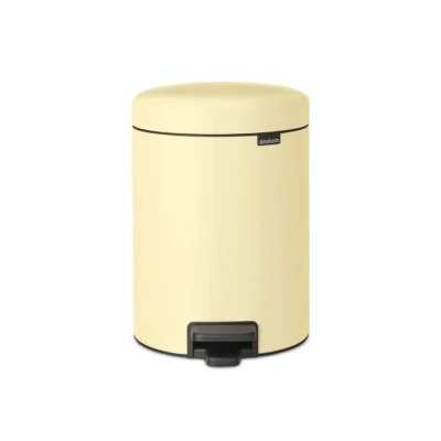 Кош за смет с педал Brabantia NewIcon 5L, Mellow Yellow