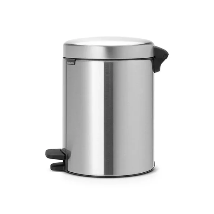 Кош за смет с педал Brabantia NewIcon 5L, Matt Steel - Image 2
