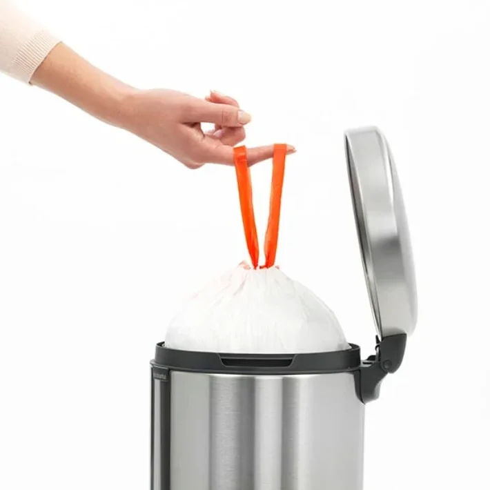 Кош за смет с педал Brabantia NewIcon 5L, Matt Steel - Image 4