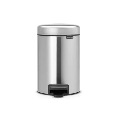 Кош за смет с педал Brabantia NewIcon 3L, Matt Steel